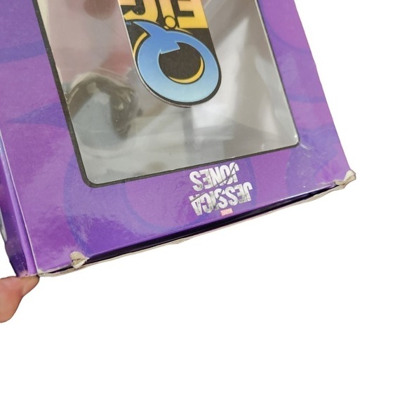 Marvel Figure Q-Fig As Seen On Netflix Jessica Jones Quantum Mechanix Action - Picture 5 of 5